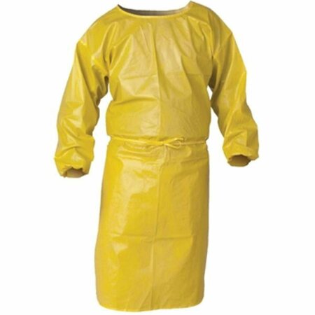 BEAUTYBLADE Shirt Kleenguard A70 Chemical Spray Protection Smock Coverall, Yellow BE3205609